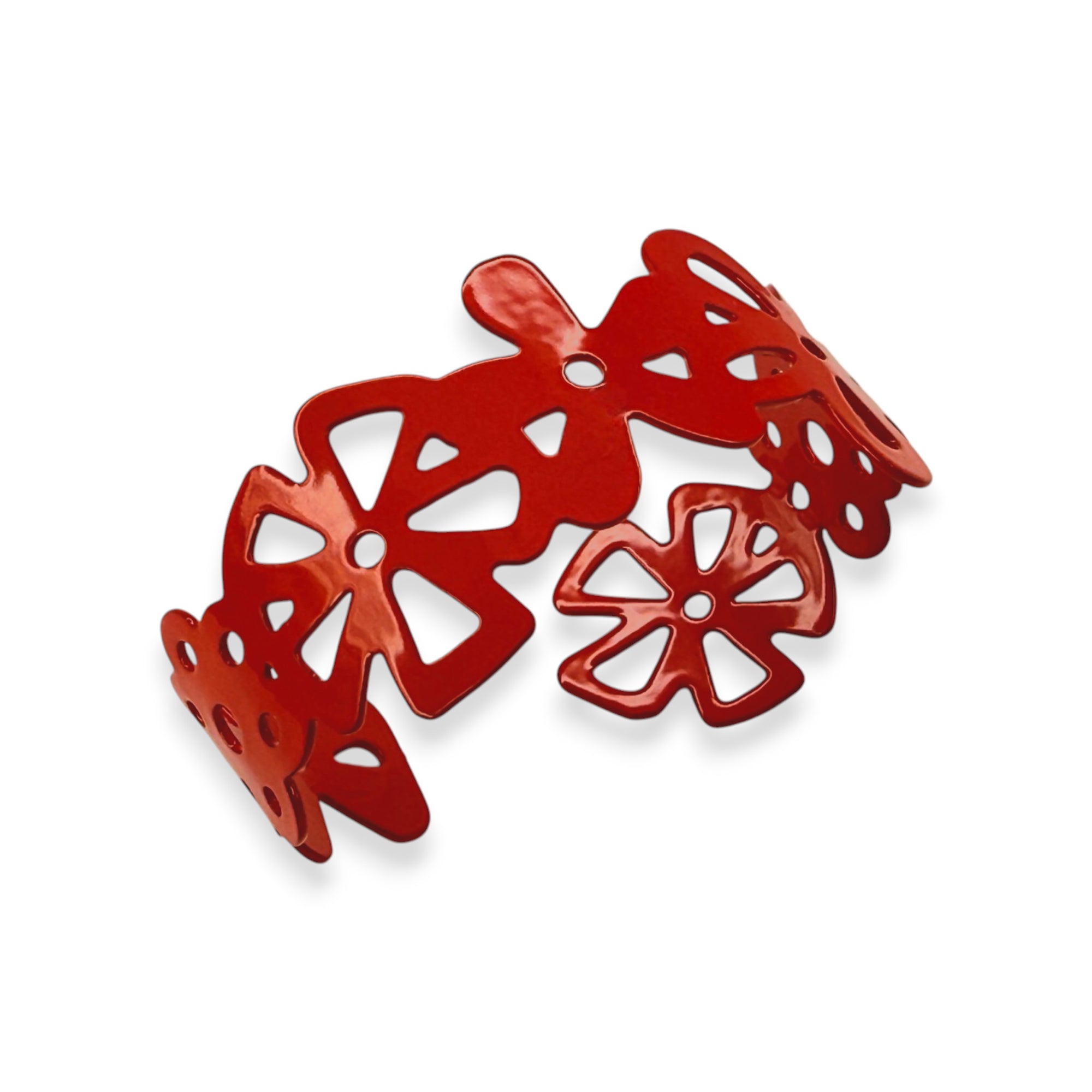 Flowers Cuff Bracelet