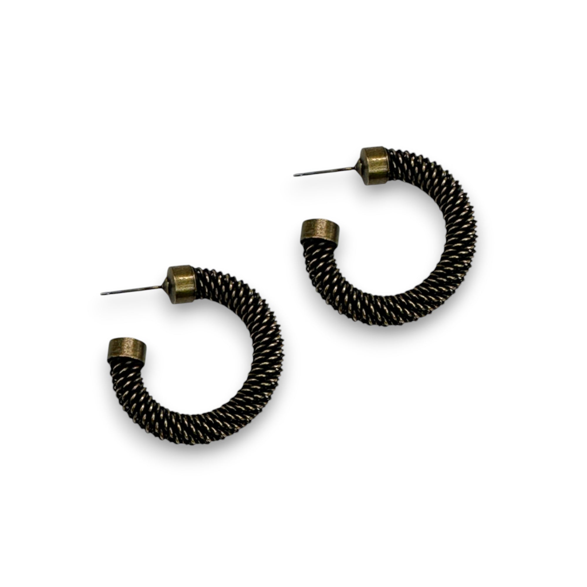 Small Mesh Hoop Earrings