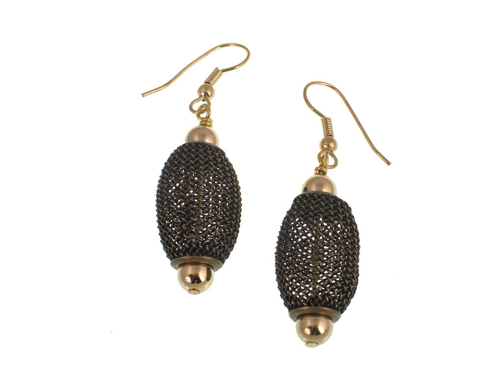 Shop Stunning Black Beads Earrings Online | PJ Jimikki Kammal