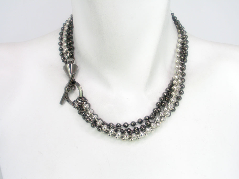 Multi Strand Bead Chain Necklace | Erica Zap Designs