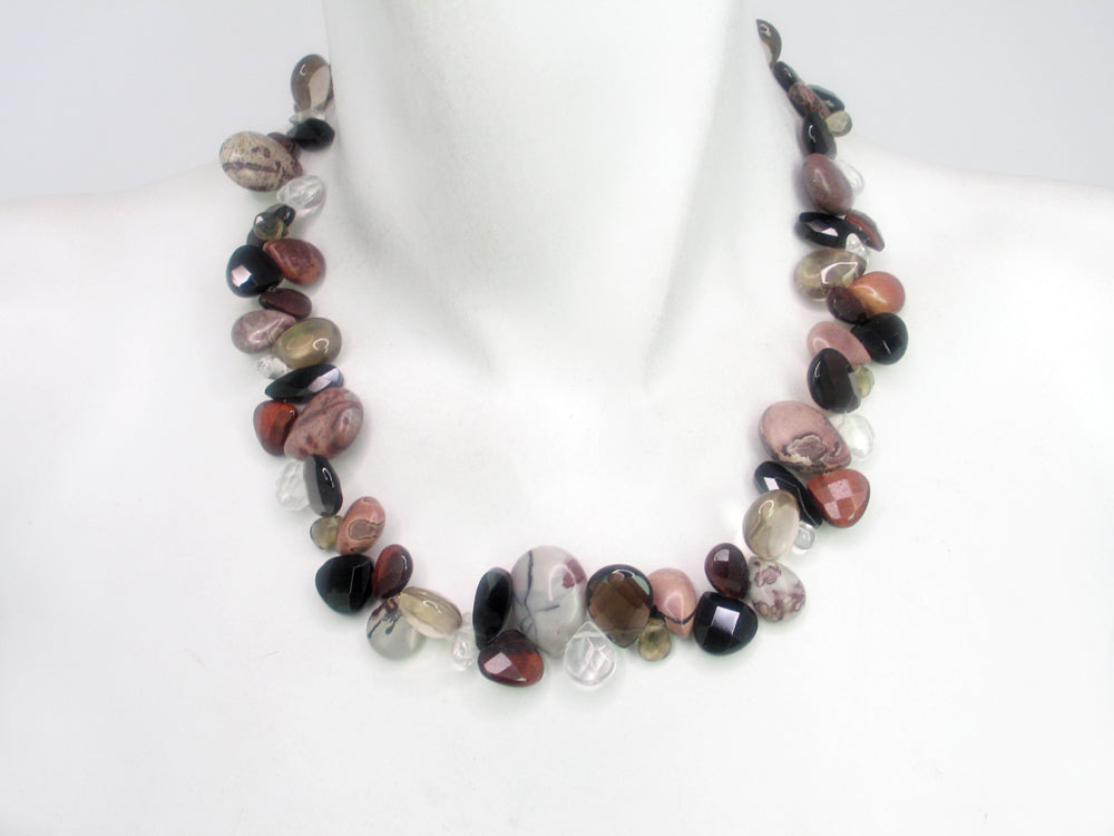 Brown Mixed hotsell Jasper Necklace